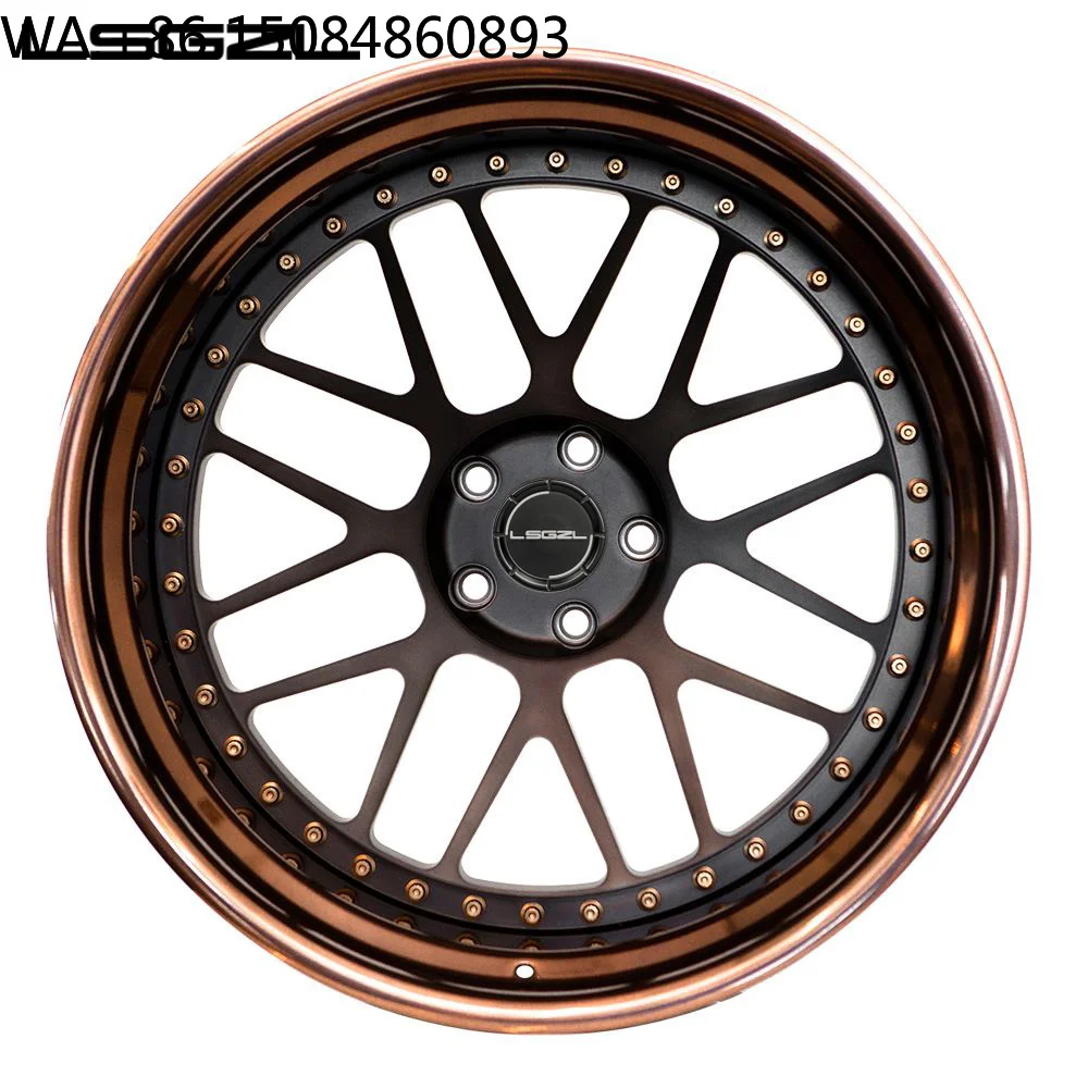 17-26 Inch 3 Piece Deep Concave Forged Wheels Multi PCD Universal Custom Rim for 911 718   Sports Car