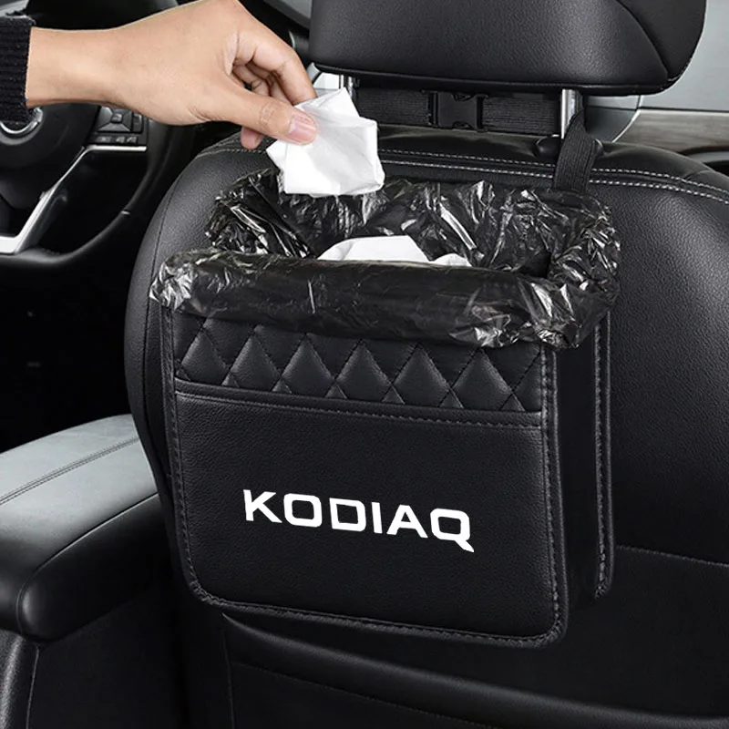 Borsa portaoggetti per auto per Skoda citigo Fabia Octavia Superb Rapid Kodiaq Karoq Kamiq Roomster SCALA Superb VIRS Virs accessori per auto