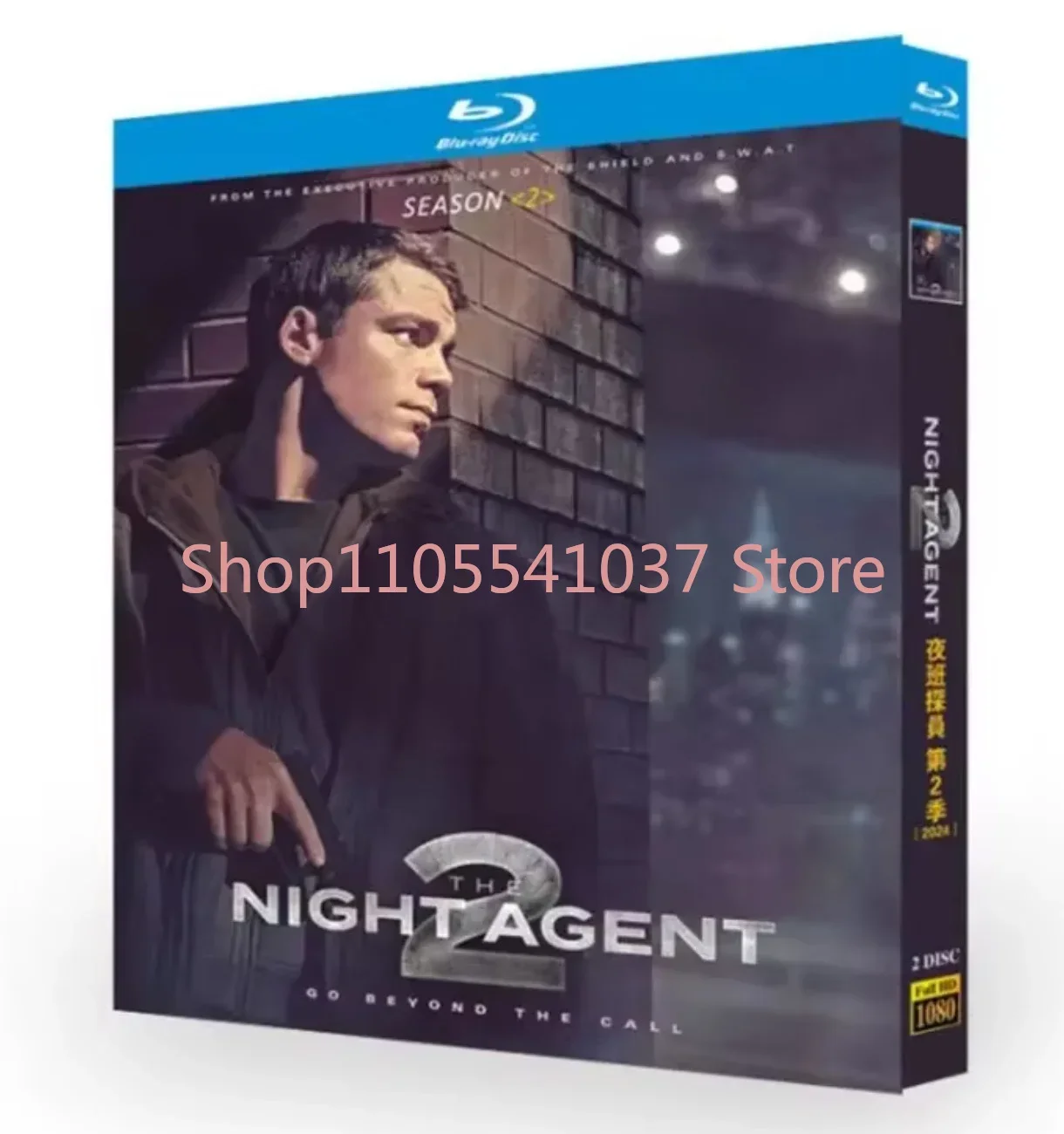 The Night Agent Season 2 (2024) Blu-ray Disc High Definition BD YIHUI