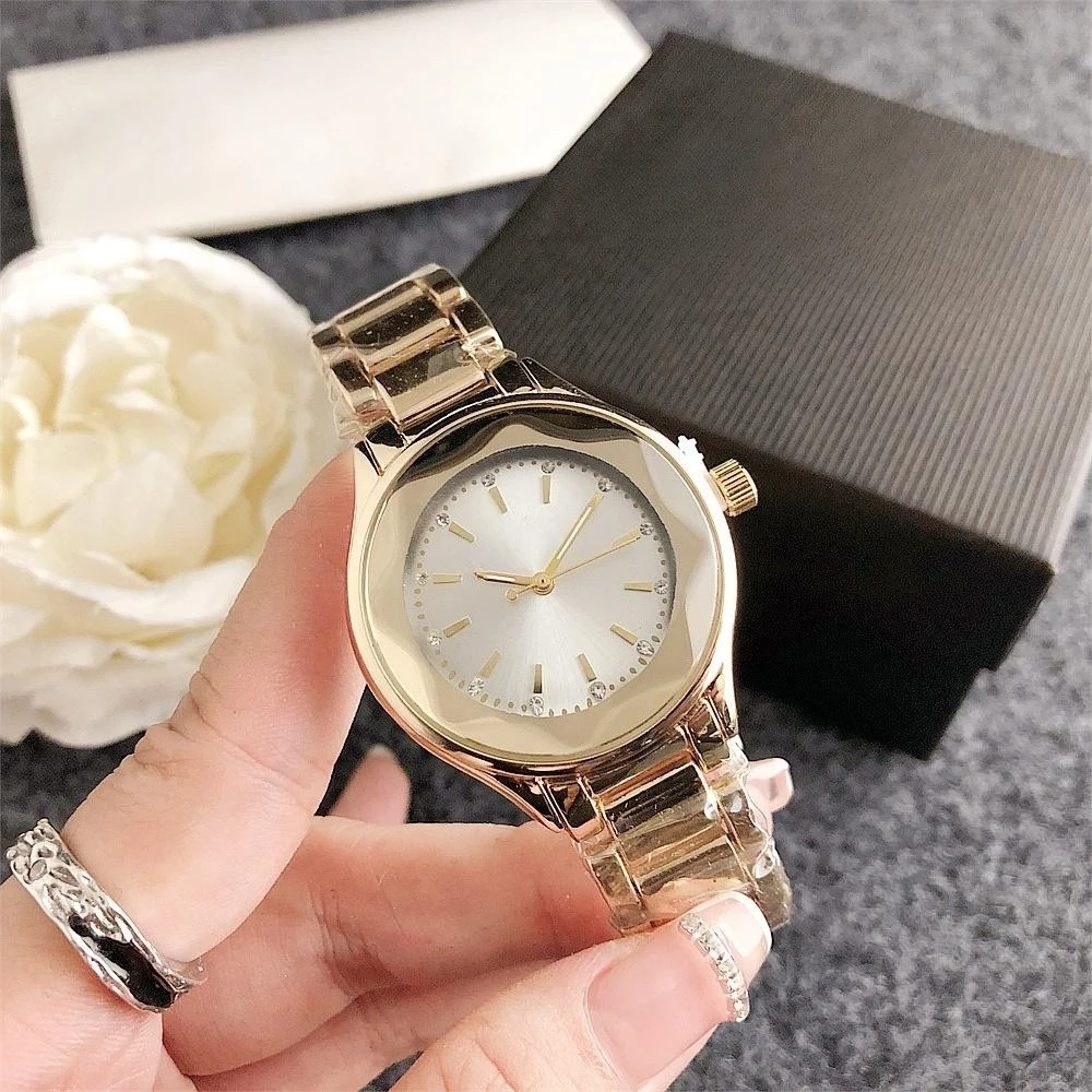 Montres de luxe pour femmes, nouvelle marque de luxe, mode créative, bracelet en acier, quartz