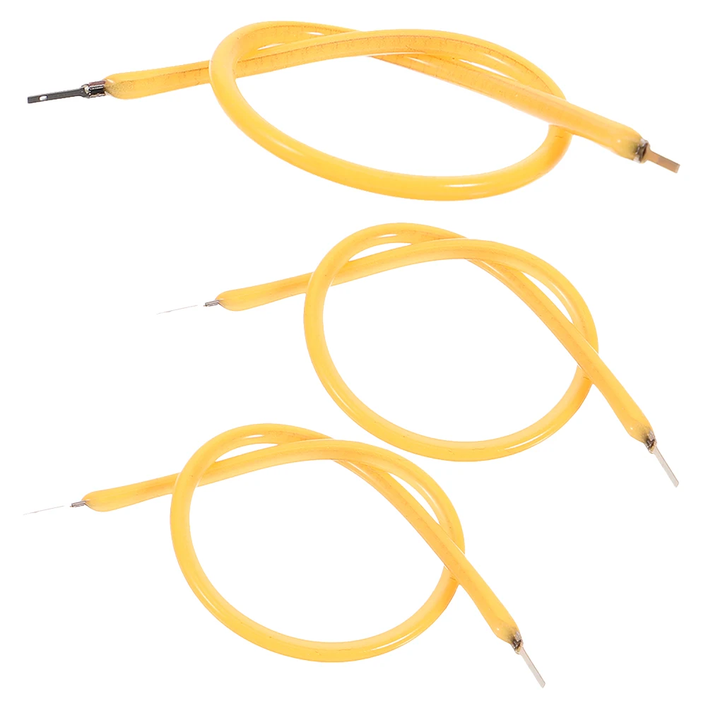 

3pcs Soft Filament Silicone Warm Light Accessories LED Filament Flexible Bulb Part Bulb Supply Home Decor Cozy