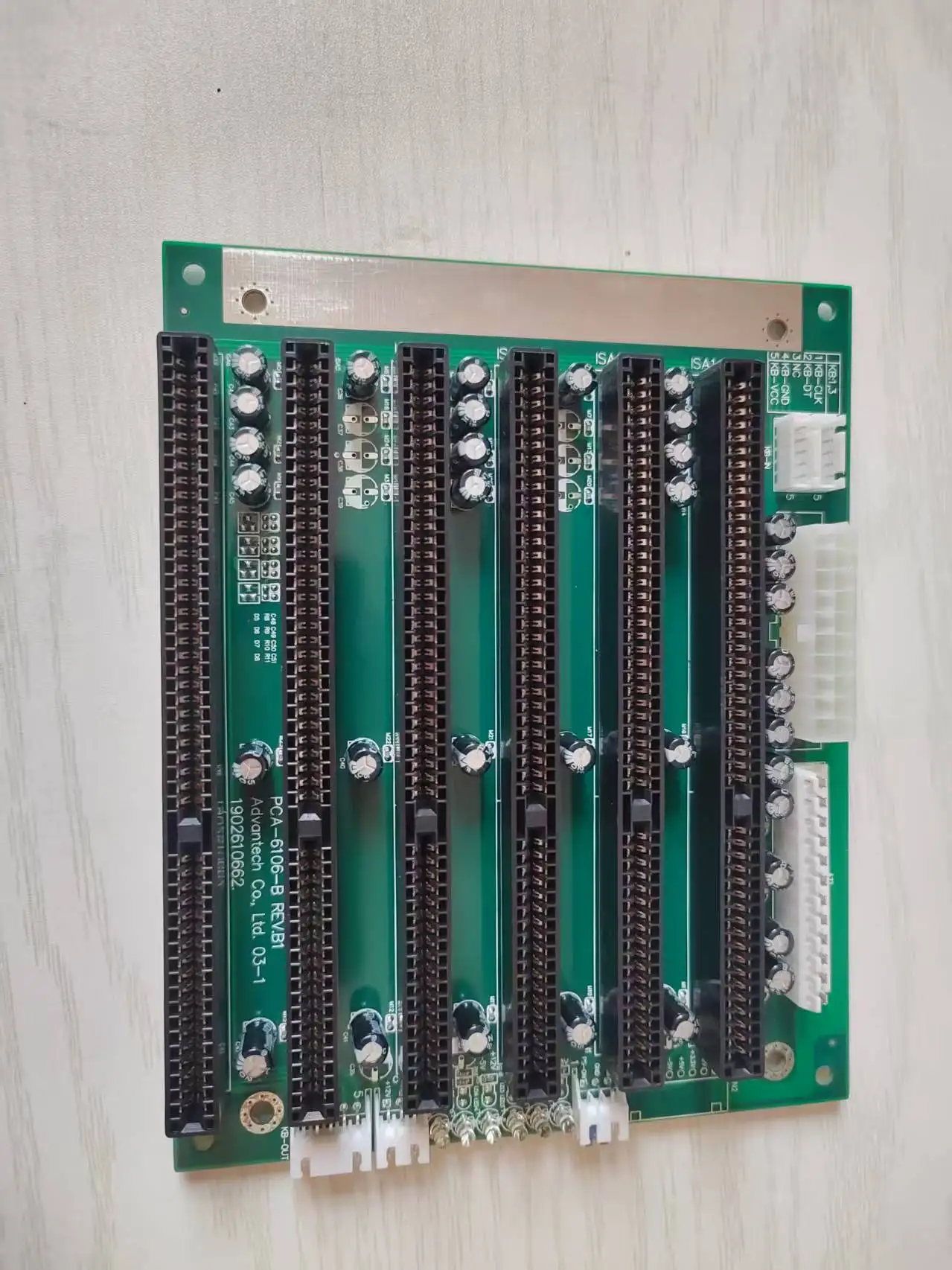 

Подходит для Advantech PCA-6106-B/ICA-6106, 6-слотовая полная материнская плата промышленного управления ISA, интерфейс AT/ATX, слот ISA