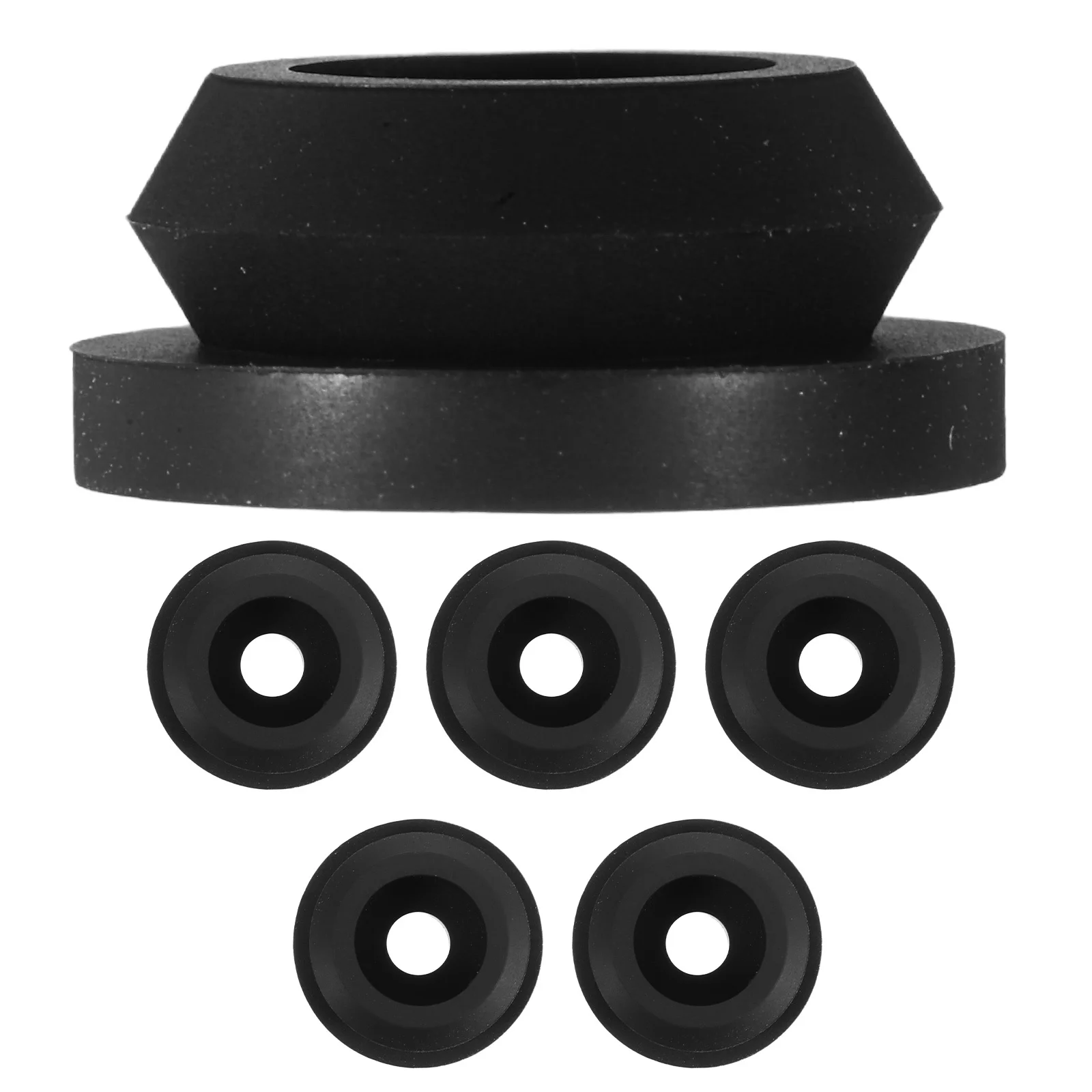 

6Pcs Rv Stove Top Grommets Rubber Cushion Protective Kit for Camper Trailer Cooktop Replacement Parts Accessories