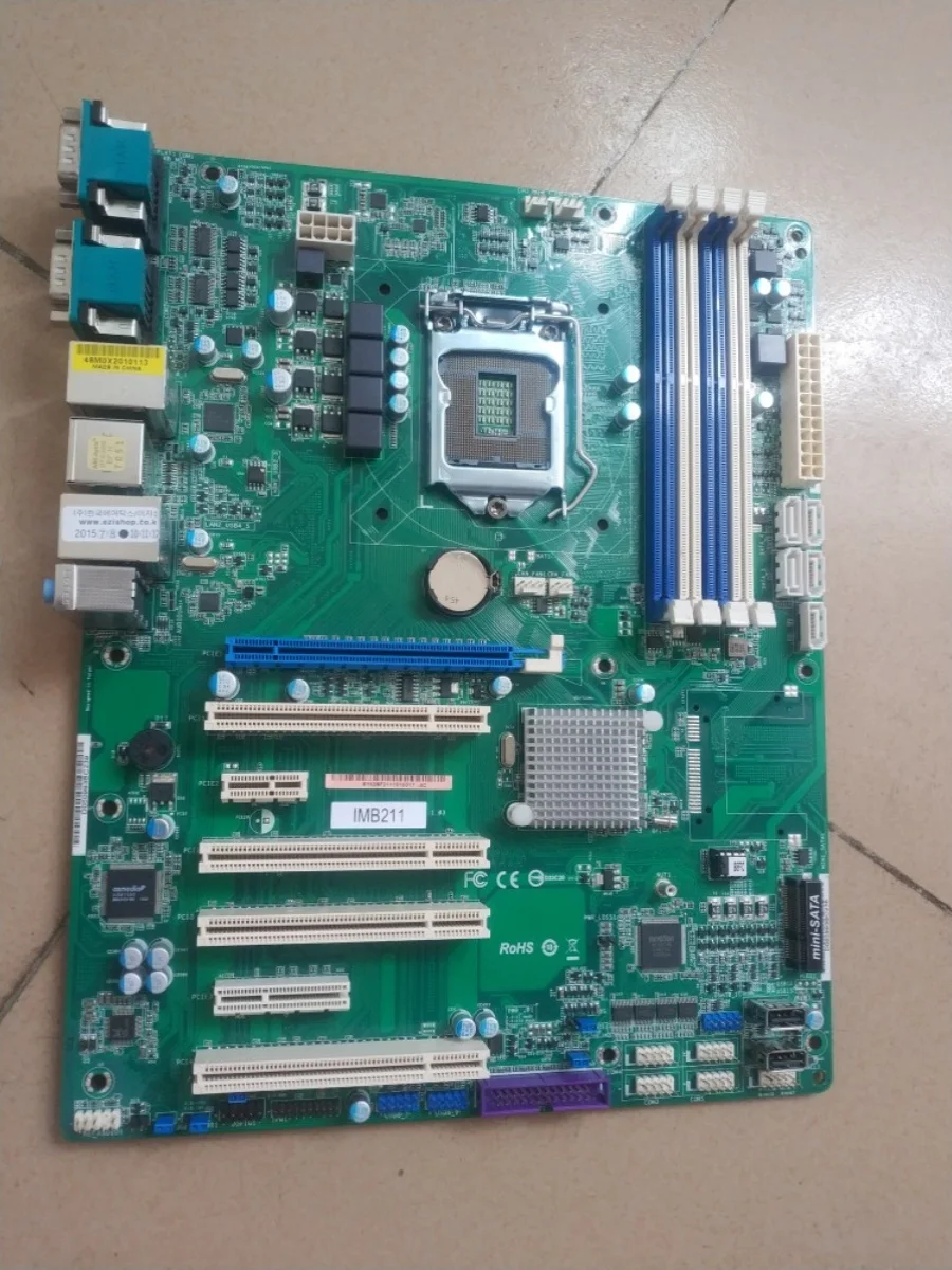 

Industrial control motherboard IMB211 Dual Ethernet Ports