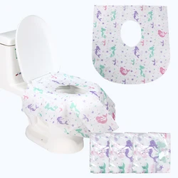 1 Pc Disposable Toilet Seat Cover Type Travel Camping Hotel Bathroom Accessory Paper Waterproof Soluble Water Toilet Cover