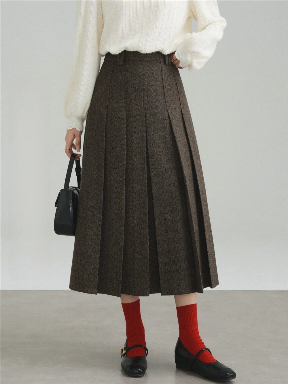 

ort Woolen Jaet with oulder Pads And Doll Collar for Women Vintage Sle Color Blo Design Autumn Outerwear for Small ...