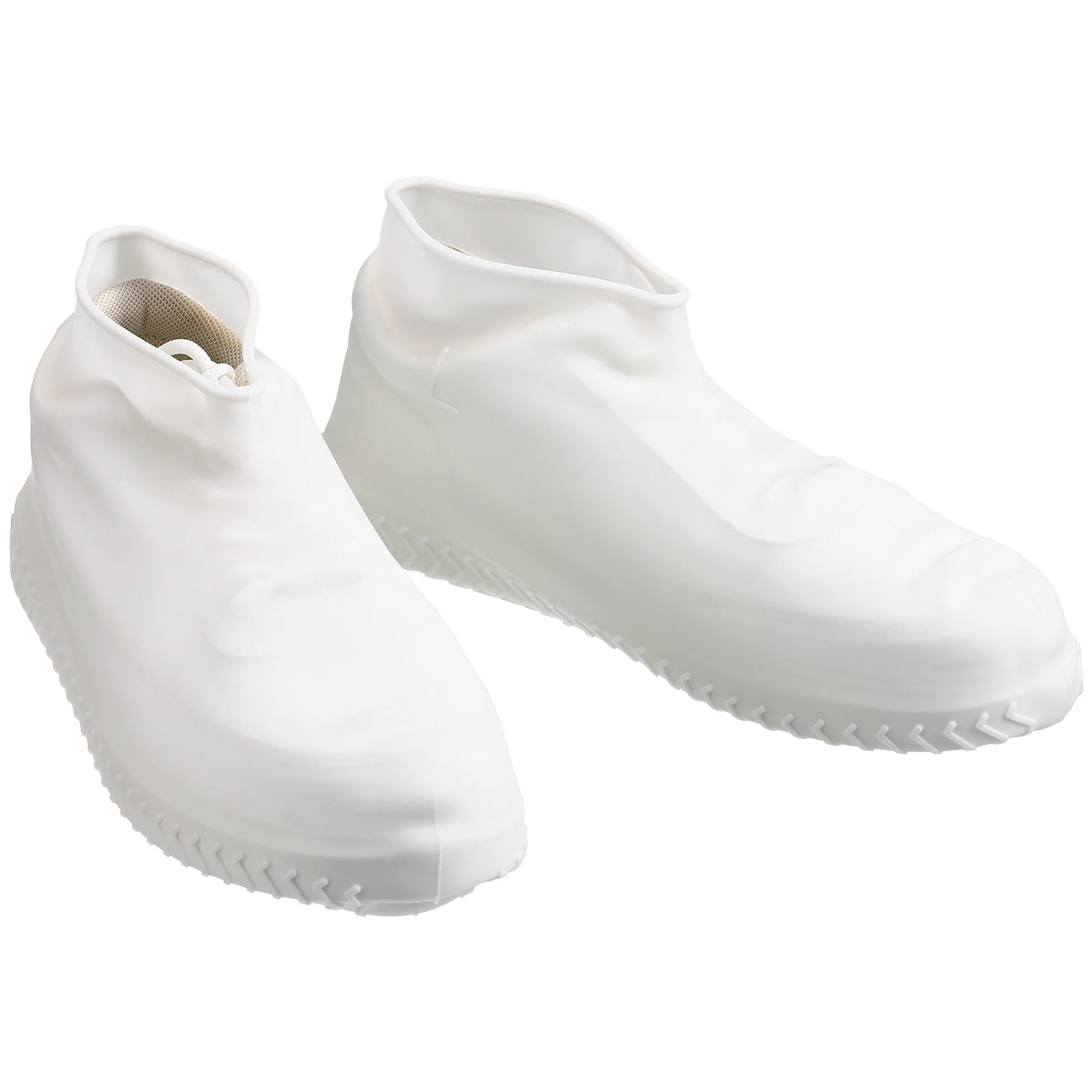 

Shoe White L Silicone Nonslip Rain Shoe Covers Nonslip Rainy Day Outdoor Shoes Silicone Boot Covers Protector