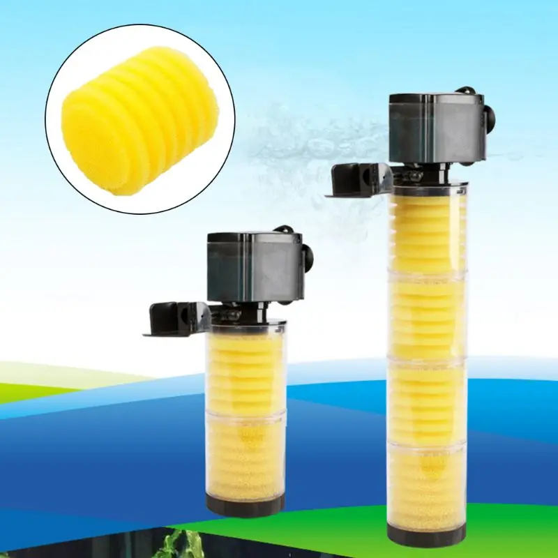 D0AD Aquarium Filter Sponges Replacement Biological Sponge Filters for Water Cleaning