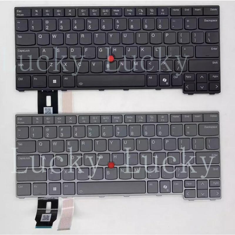 

Клавиатура с подсветкой для ноутбуков Lenovo ThinkPad T14 Gen5, P14S, L14 Gen5 (US-раскладка), артикул 5N21M38296