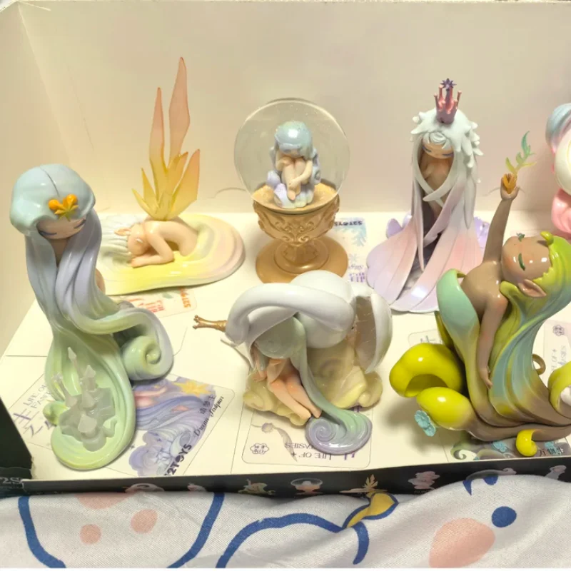 

52 игрушки Sleep Fantasy Series Of Life Fantasy слепая коробка ручной работы модная игрушка настольный креативный орнамент теплая сердце фестивальный подарок