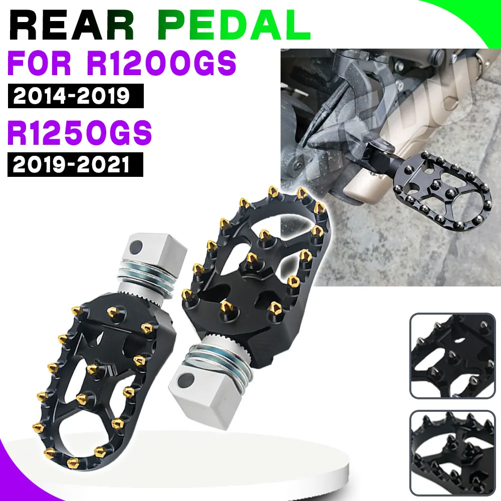 

Для BMW R1200GS LC R1200 gs lc adv R1250 GS R1250GS LC ADV задние подножки мотоцикла, регулируемые подножки, вращающаяся подставка для ног
