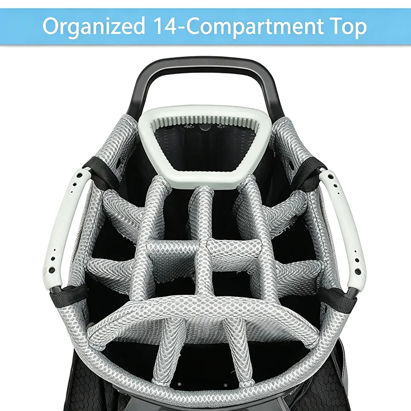 2026 New Golf Bag, Suitable For Both Men And Women, 14 needles, Lightweight Shoulder Bag Waterproof