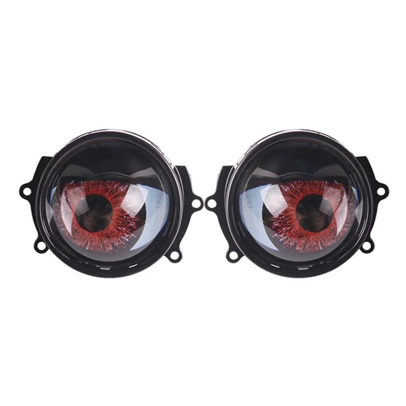 

2Pieces 3 Inch Devil Eyes Lens Lights For 12V Car WIFI Control Eyes Retrofit Kits Headlight Assembly Auto Accessories-A67F
