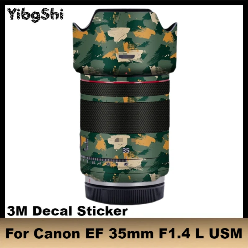 

EF 35mm F1.4 L USM Anti-Scratch Lens Sticker Protective Film Body Protector Skin For Canon EF 35mm F1.4 L USM EF35 F\1.4L