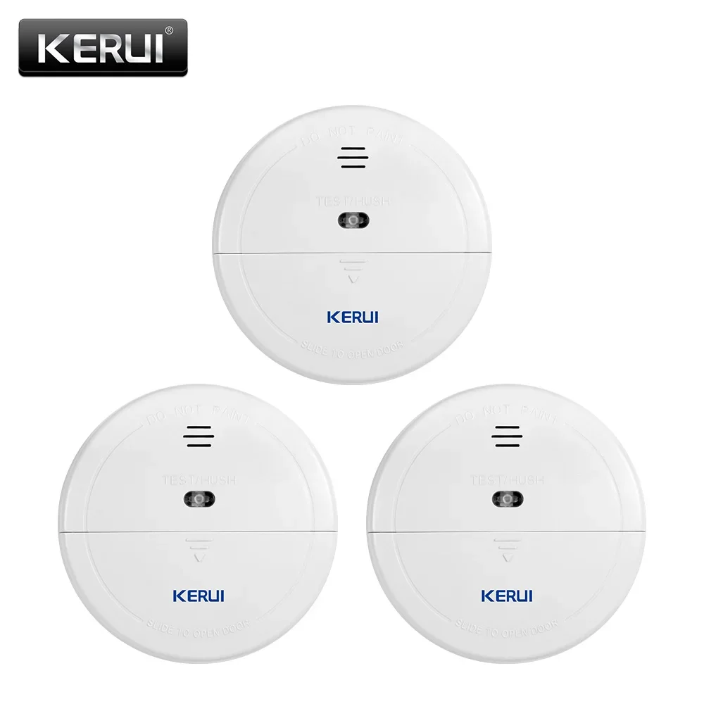 KERUI S20 Smoke Sensor Wireless Home Smoke Detector 80db Fire Protection Firefighter Sensors Store House Security Alarm System
