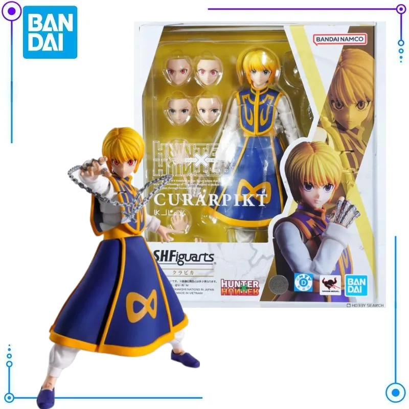 disponibili-bandai-shfiguarts-hunter-x-hunter-kurapika-action-figure-e-modellini-di-personaggi-anime-statuette-squisito-raffinate