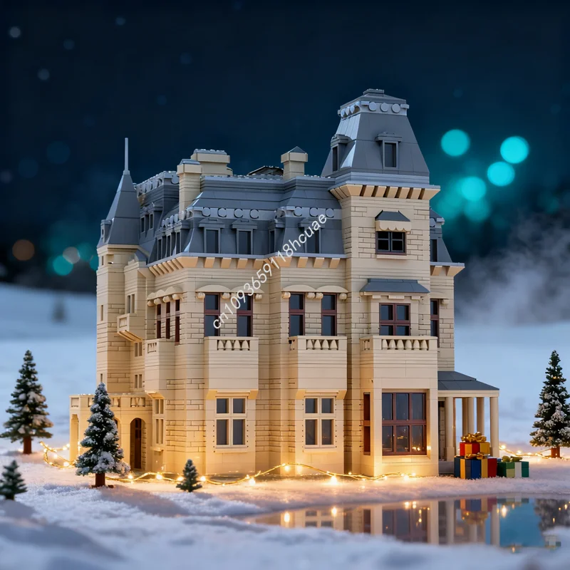 

4219 шт. MOC Chateau Sur Mer модульная модель строительные блоки Рождественский подарок строительные игрушки для сборки DIY кирпич детский день рождения