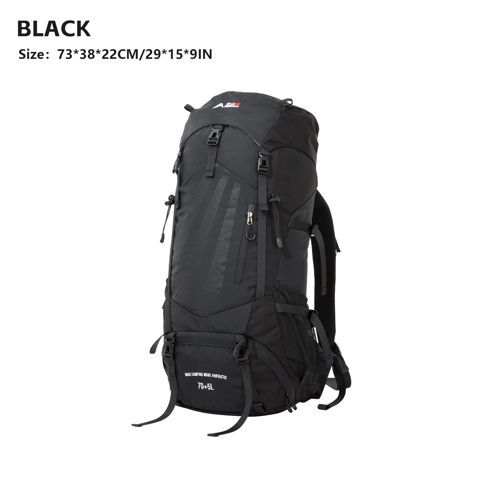 BISINNA 75L Camping Backpack Travel Sport Bag with Rain Cover Climbing  Mountain Hiking Outdoor Backpacking Hiking Bag - AliExpress 18