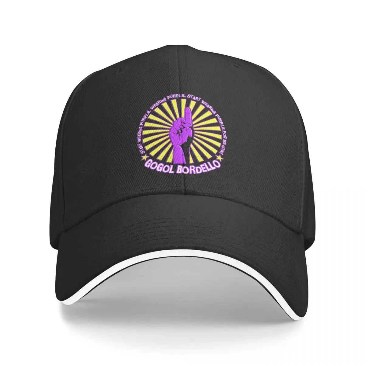 Gogol Bordello - Start Wearing Purple Racerback Baseball Caps Outdoor Solid Hip Hop Hat Sun Caps Snapback Hats