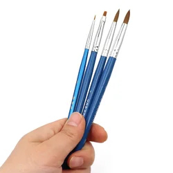 1pc Dental Brush pens Dental Ceramic Porcelain Brush Glaze Resin Pen Shaping OP pen 4 sizes Dental Lab Technician Tools Material