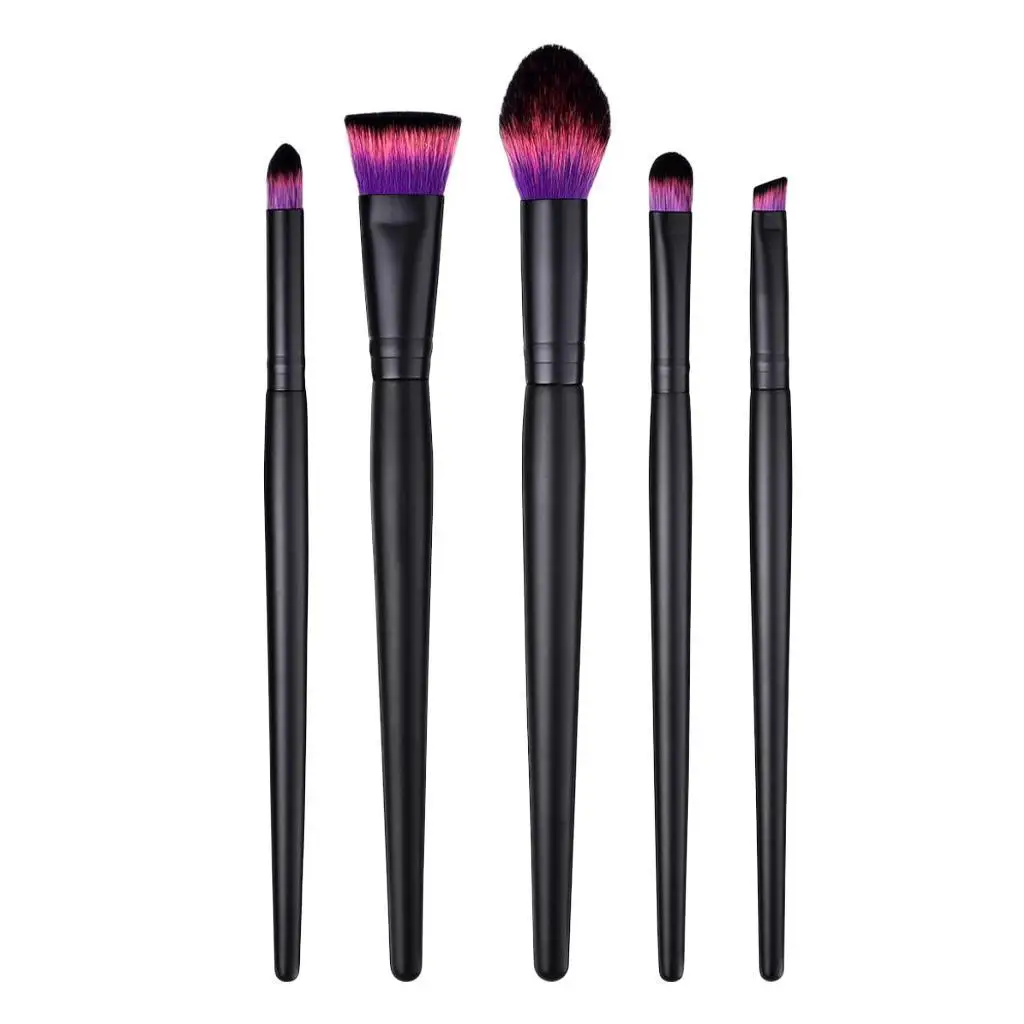 Ensemble de pinceaux pour fard à paupières, brosse à flamme en Nylon souple, outils de maquillage complets pour débutants et professionnels