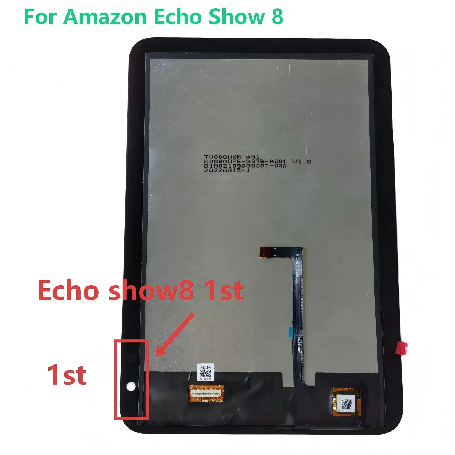 AAA 8.8 inch For Amazxx Echo Show 8 1st 2nd 3th LCD Display and Touch Screen Digitizer Assembly Replacement