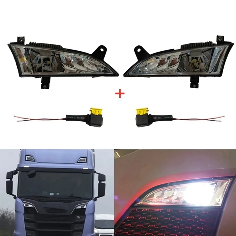 

24V Car Fog Lamp For Scania Truck Panel Lights R Series S Series R650 S730 S500 Fog Lights