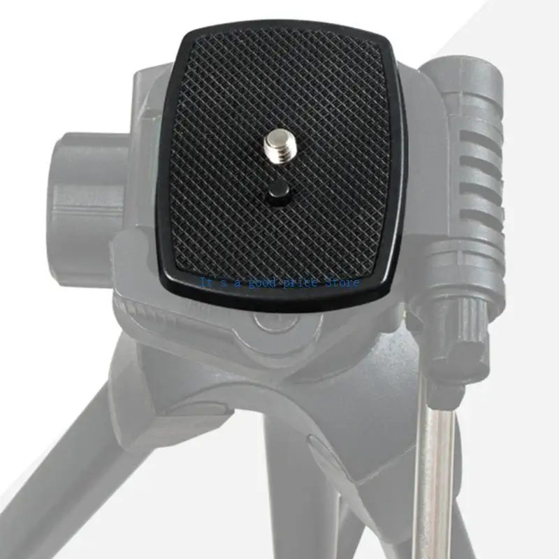 Wide Compatibility Tripod Quick Release Plate Secure Locking Mechanism for vct668 st666 690 Smooth Photography Workflow