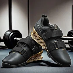 2024 New Weight Lifting Shoes for Men Rubber Indoor Sports Shoe Man Top Quality Men Squat Hard Pull Shoes Mens Sport Shoes