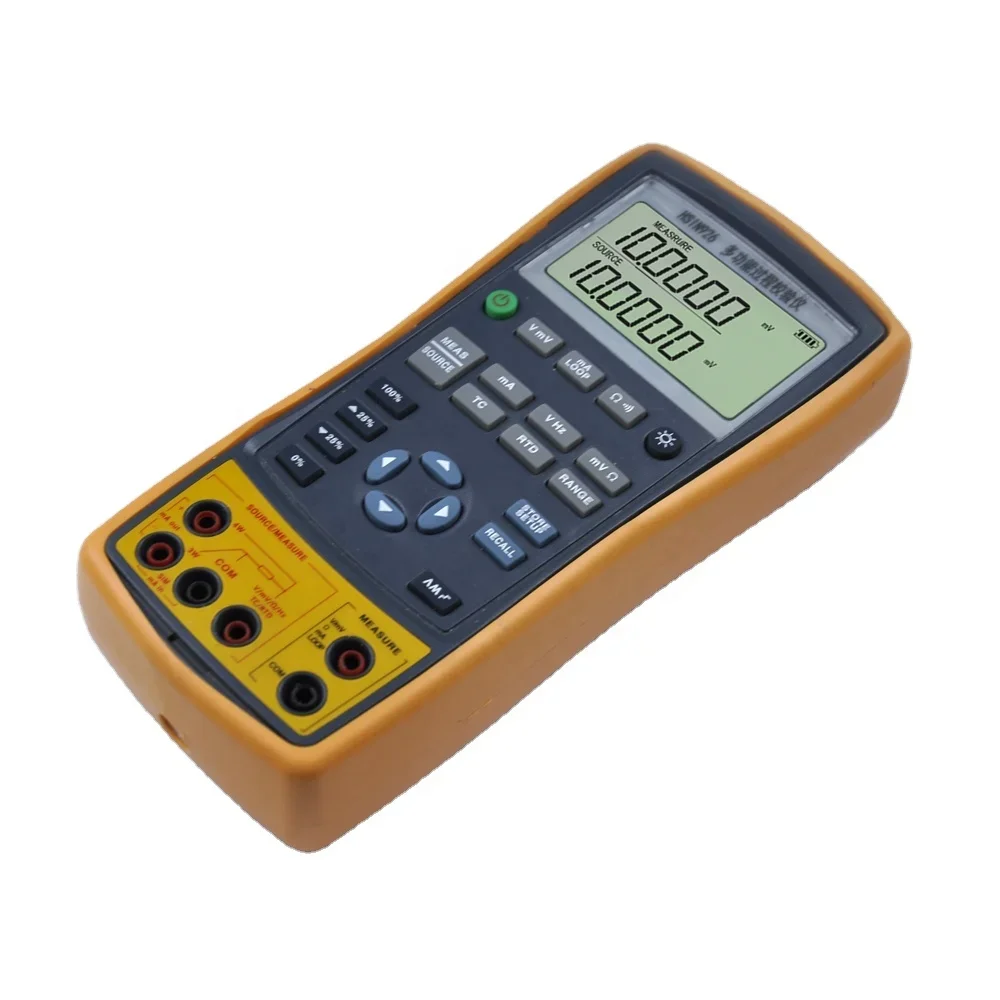 Voltage Current Signal Source Resistance Box Frequency Meter Multifunctional Process Calibrator