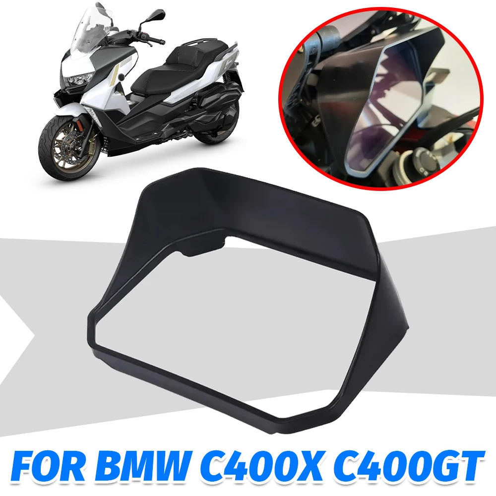 

For BMW C400X C400GT C400 X C 400 X GT C 400X 400GT Accessoires Instrument Hat Sun Visor Meter Cover Sunshade Guard Protector