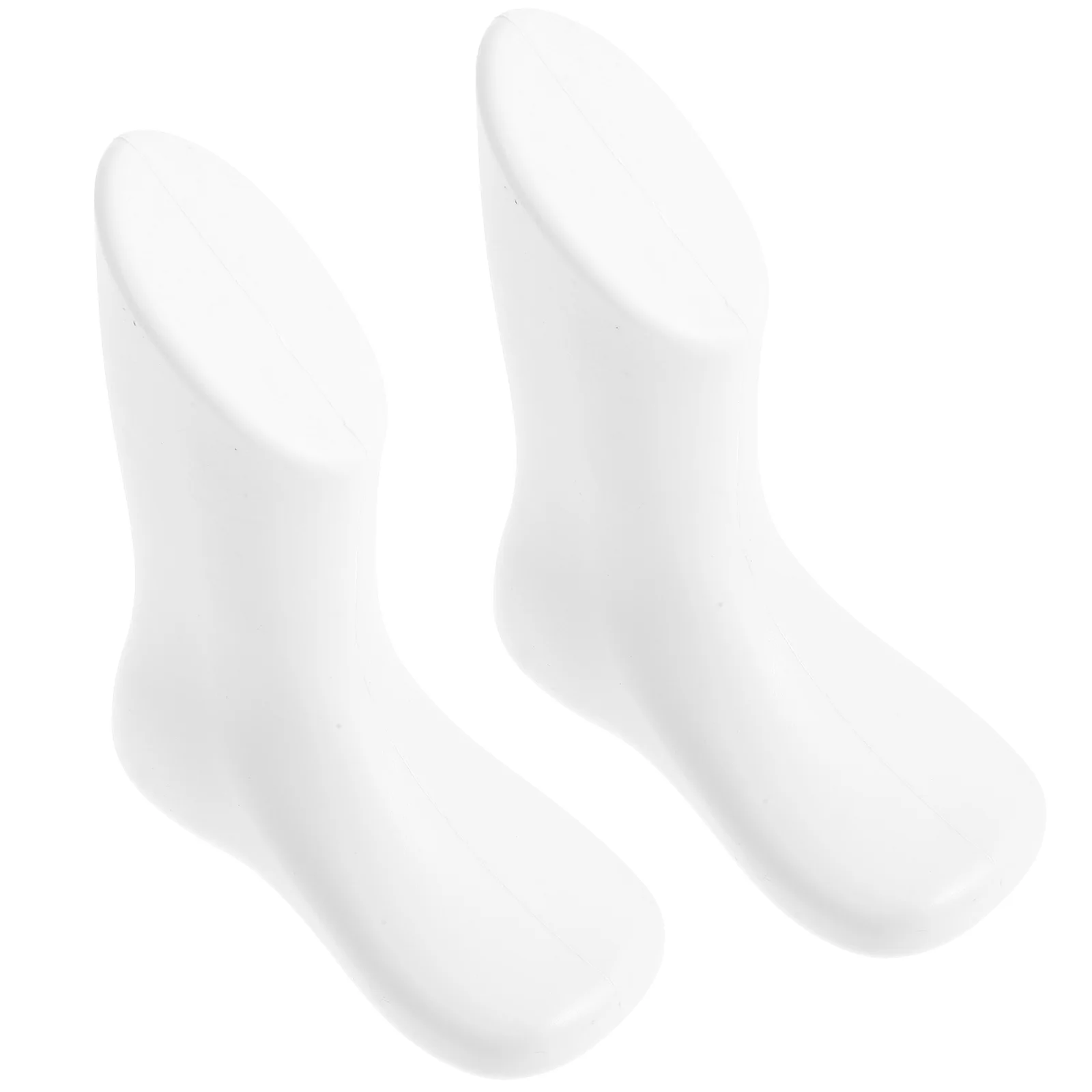 

Baby Foot Hollow Display White Models for Socks Shoes Children Booties 1 Pair Lightweight Toddler Mannequin Multipurpose