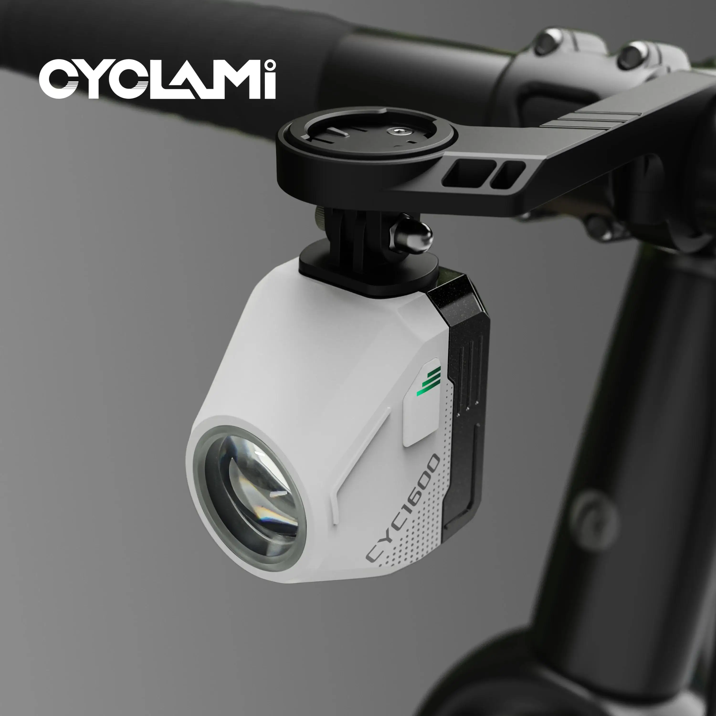 

CYCLAMI Hanging Bike Headlight GoPro Ultra Bright Wireless Remote Front Lamp MTB Road High Brightness White CYC 1600 Lumen Light
