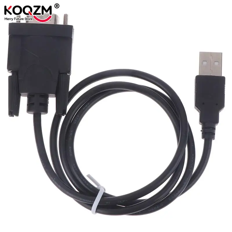 75cm USB RS232 To DB 9-Pin Male Cable Adapter Converter Supports Win7-Win10 System Supports Various Serial Devices