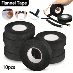 Heat-Resistant Electrical Tape - Durable Adhesive Cloth for Cable Management, Harness Wiring & Loom Organization for Electrician