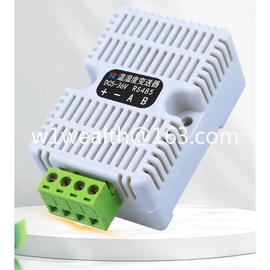 Temperature and humidity transmitter RS485 high-precision detection and acquisition module Industrial grade sensor MODBUS RTU