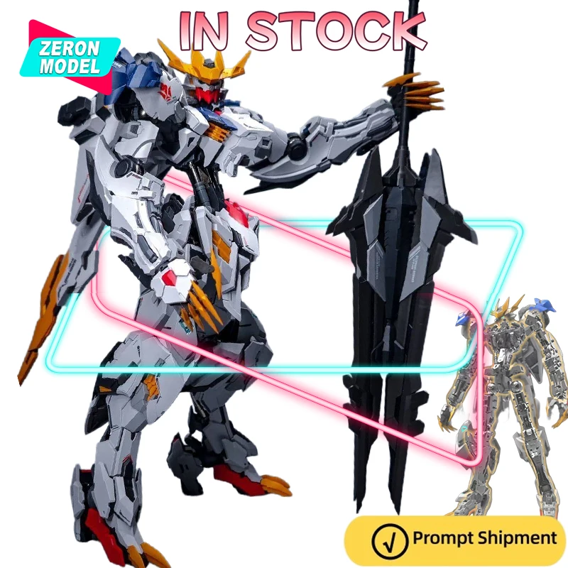 

WOLF Model Barbatos Wolf King GK 1/100 MG Metal Frame Model Kit Assembled Model Toys
