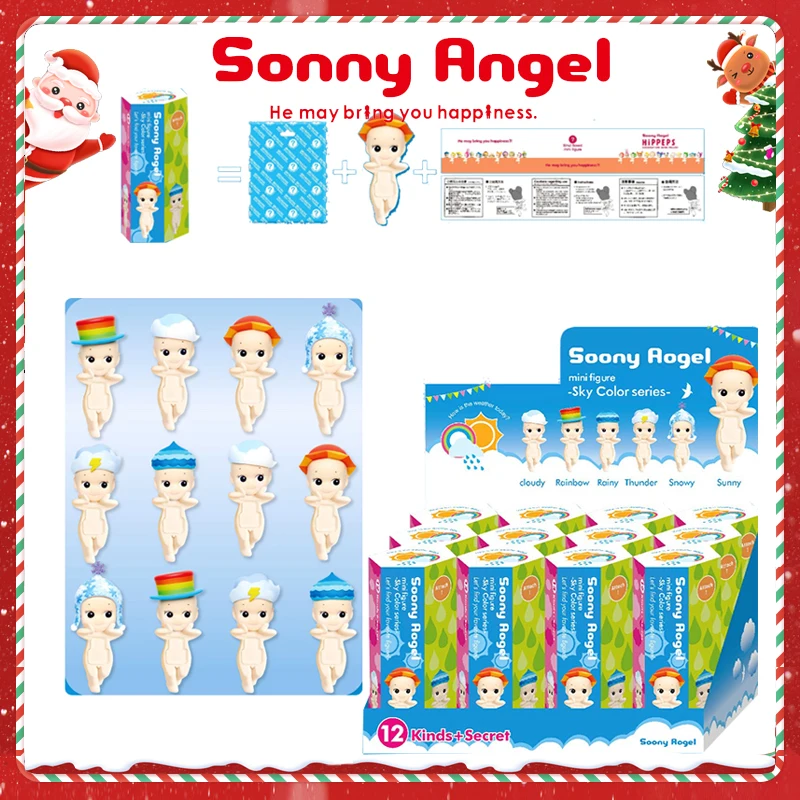 Sonny Angel Angel Weather Anime Figures Ornaments Dolls Christmas Gift Desktop Ornament Christmas Toy Doll