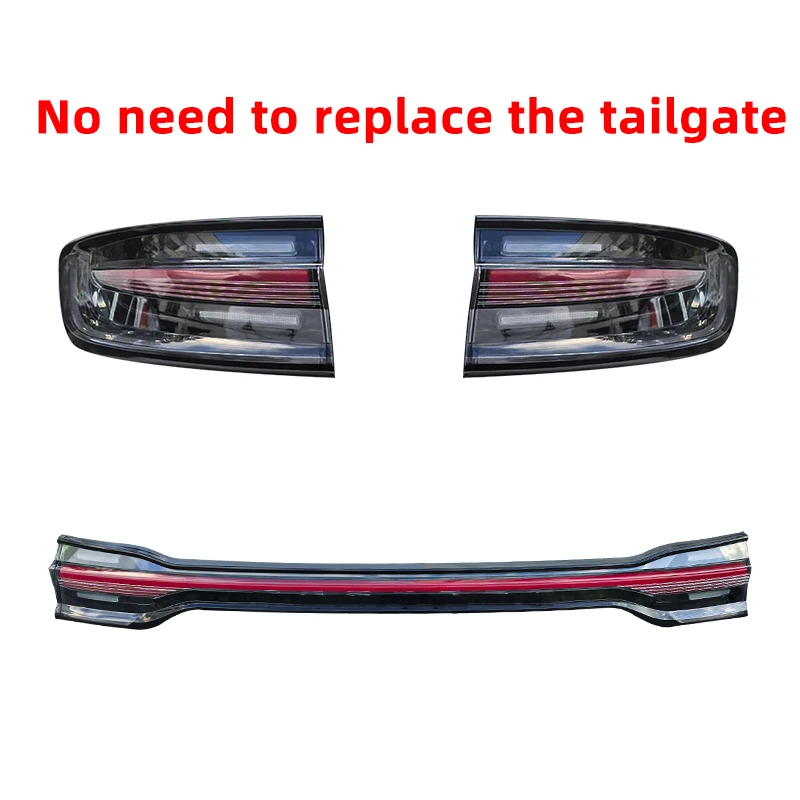 YU GUANG for ‘Porsche Macan Tail Light Lamp Assembly 2014-2017 Rear Light 95B Modified and Upgraded Free Tailgate LED Taillights
