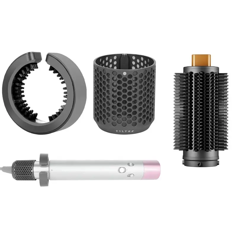 

Крышка внешнего фильтра M04K и щетка для чистки, насадка с круглой щеткой для Dyson Air Wrap HS01/05/08, аксессуар