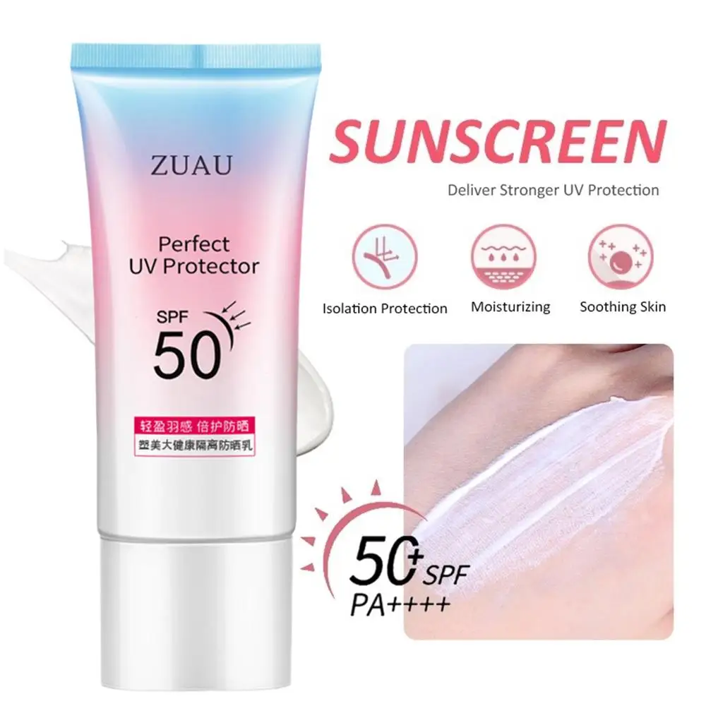 Isolation Cream Skin Protection Waterproof Anti Sweating Men And Women Universal Sunscreen Sun Block For Face Repair Bright G4W7