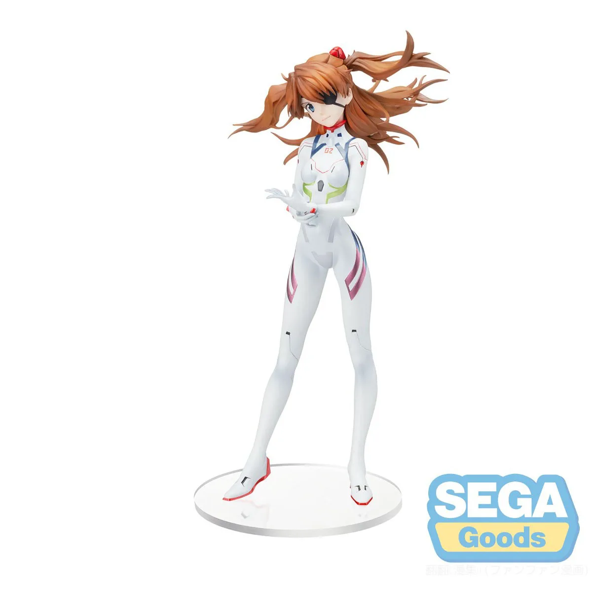 SEGA SPM Figure Shin Evangelion Gekijouban:|| Souryuu Asuka Langley Last Mission Activate Color Original Anime Figure Model Toys