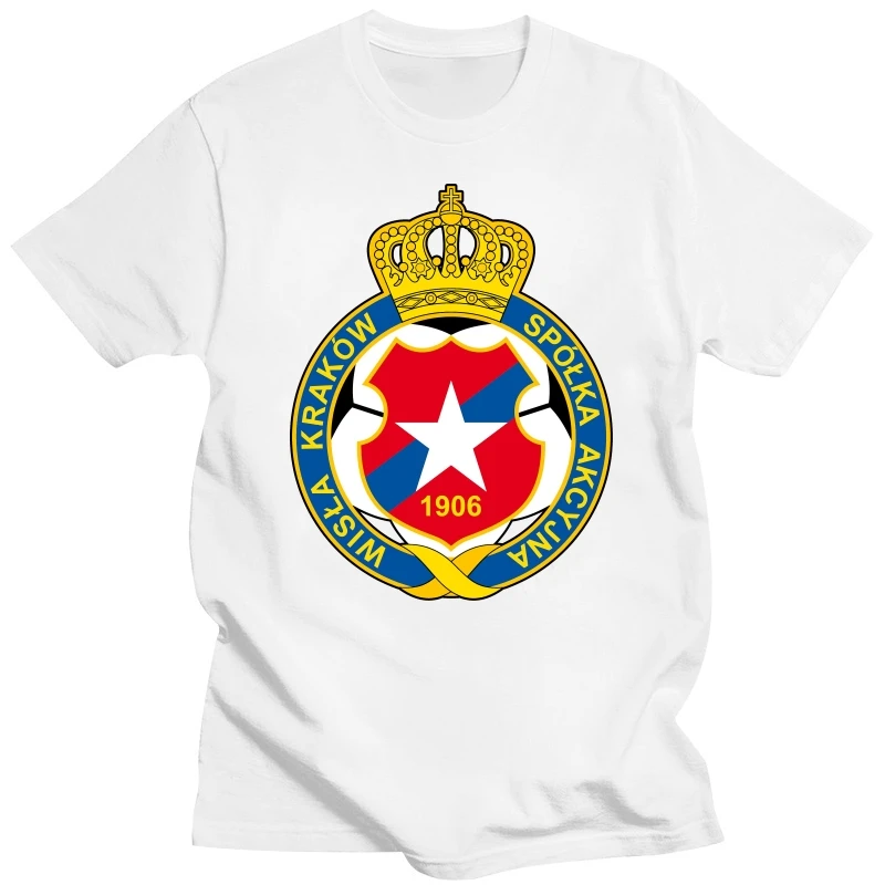 Футболка с изображением Краков Wisla Polska для него подарок
