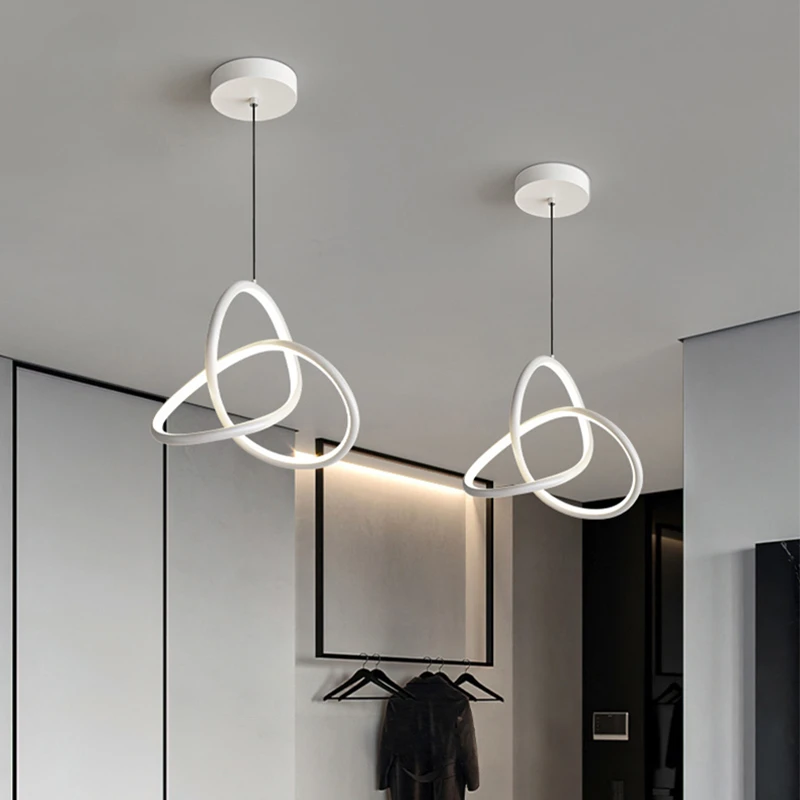 Imagem -02 - Lustre Led Pendant Lights Lâmpadas Penduradas para Teto Quarto Cabeceira Mesas de Jantar Decoração da Sala Lâmpada Nórdica