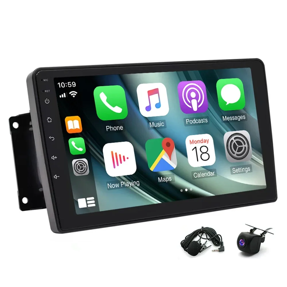 9Inch 2G + 32GB Car Stereo Radio GPS Navi Car-play Compatible for RAM GrandCaravan Android 13