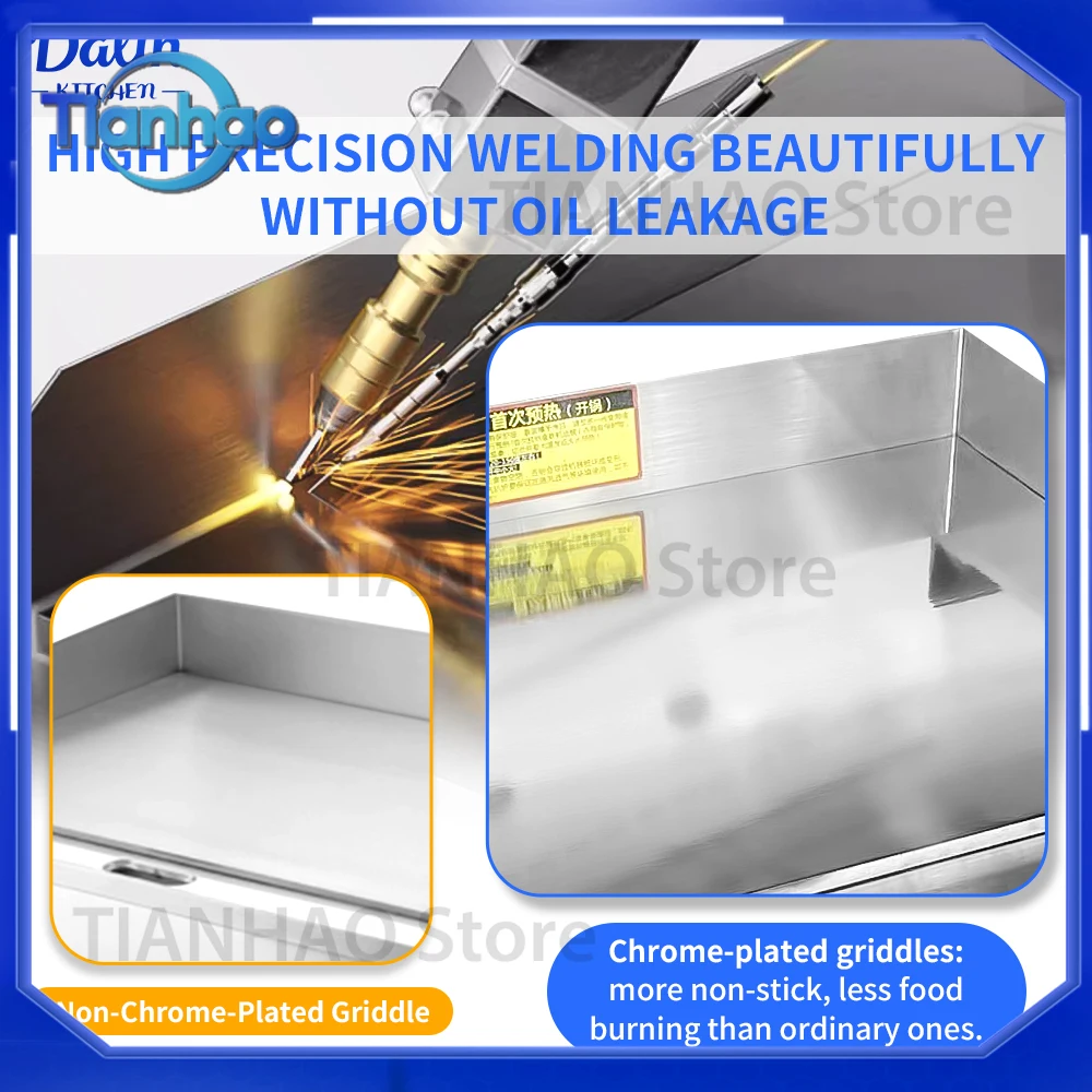 High Quality Non-Stick Flat Pl - Commercial Kitchen Griddle review and price