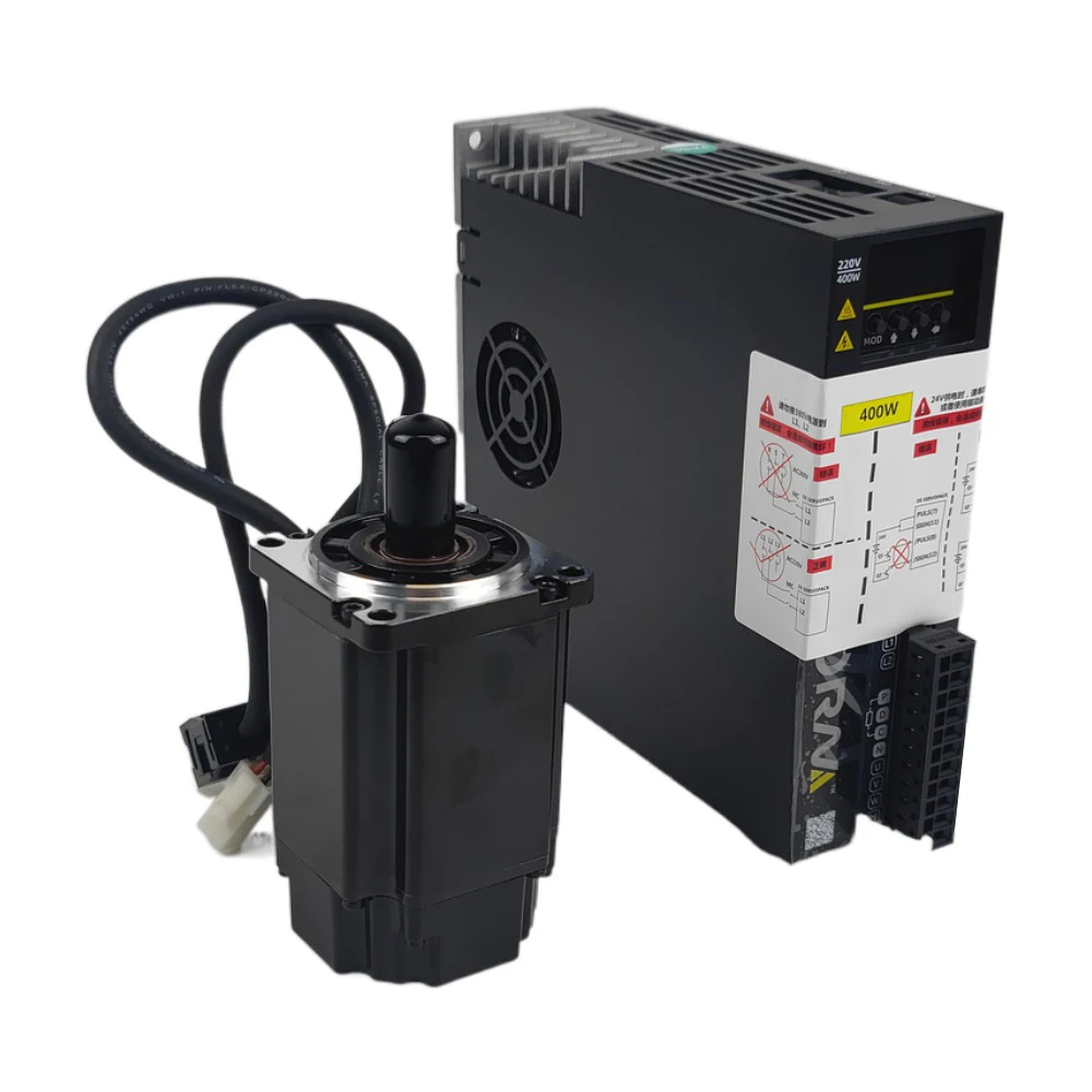 DS2 Series Cnc Ac Servo Motor 220v 400w 3000rpm Dorna Servo Motor with Servo Driver