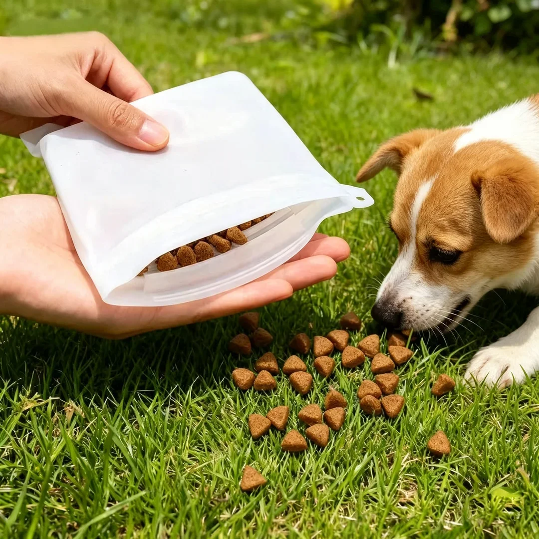 Seal Silicone Pet Treat Snack  - Food Storage Silicone Bags recension och pris