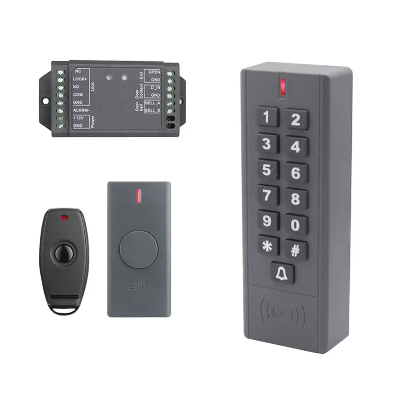 

24-Hour Delivery Waterproof Door Lock Remote Control Access Control 125Khz ID /IC Card RFID Access Control Wireless Keypad Contr
