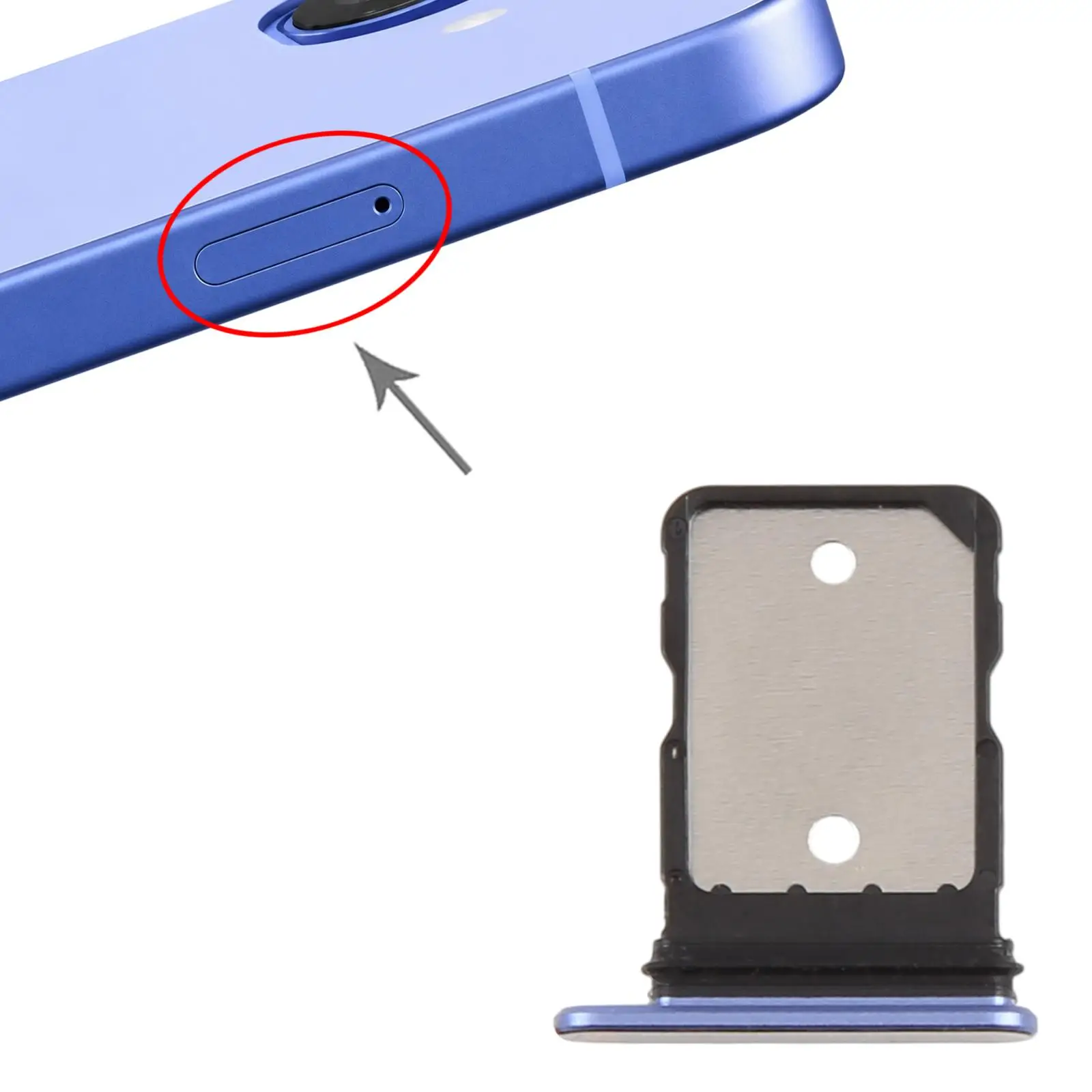 For Google Pixel 10a Original SIM Card Tray for Phone Replacement Accessories view 5